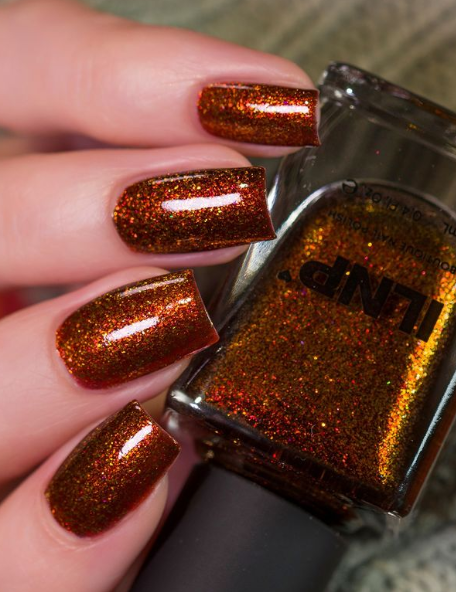 Autumn Orange Glitter Nails Pictures, Photos, and Images for Facebook, Tumblr, Pinterest, and