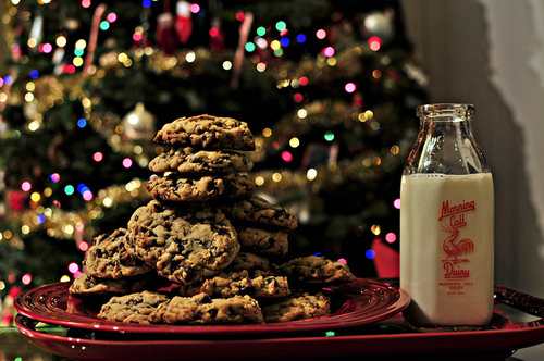 Milk and cookies