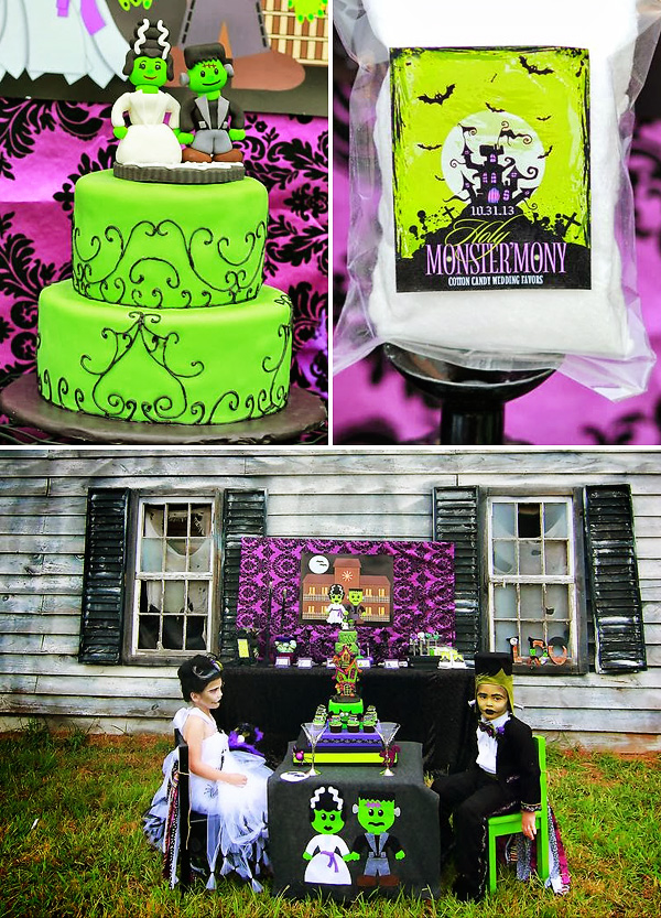 Frankenstein wedding party