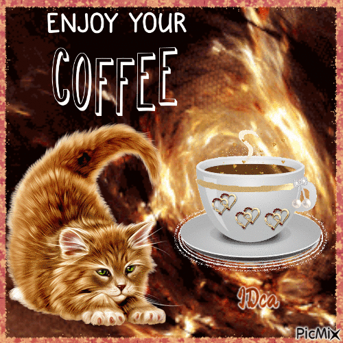 Enjoy Your Coffee Gif Pictures, Photos, and Images for Facebook, Tumblr