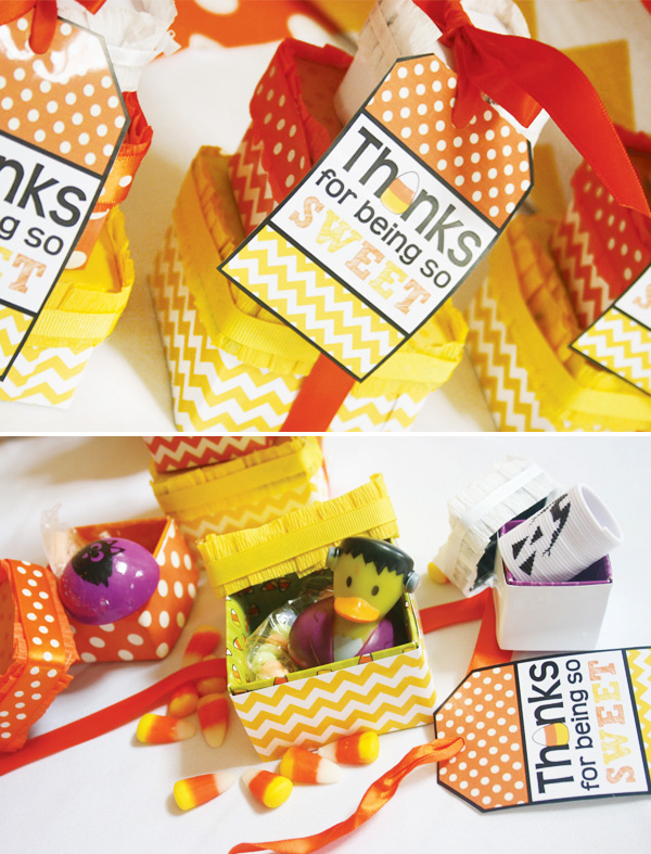 Candy corn theme party