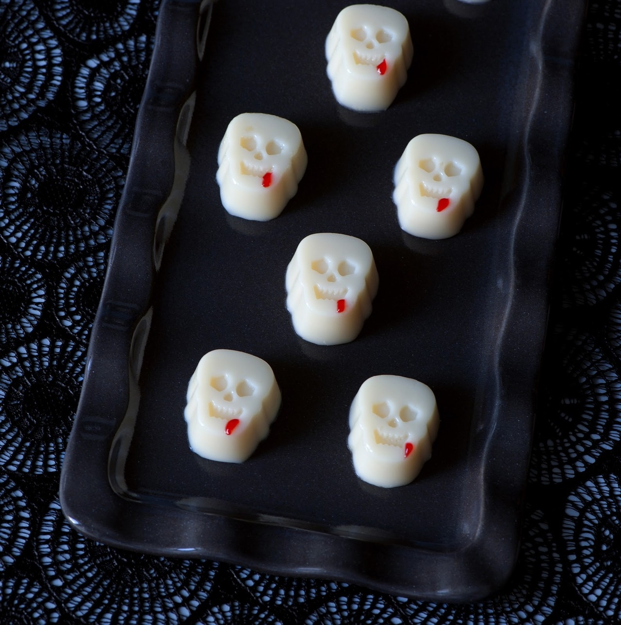 Jelly shot skulls Jelly shot skulls