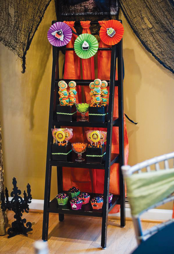Cupcake and candy display Cupcake and candy display