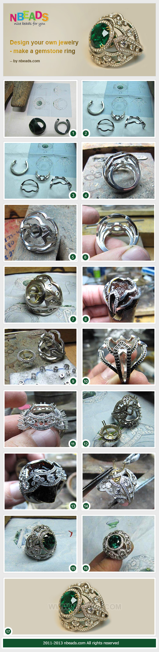Design Your Own Jewelry-Make A Gemstone Ring