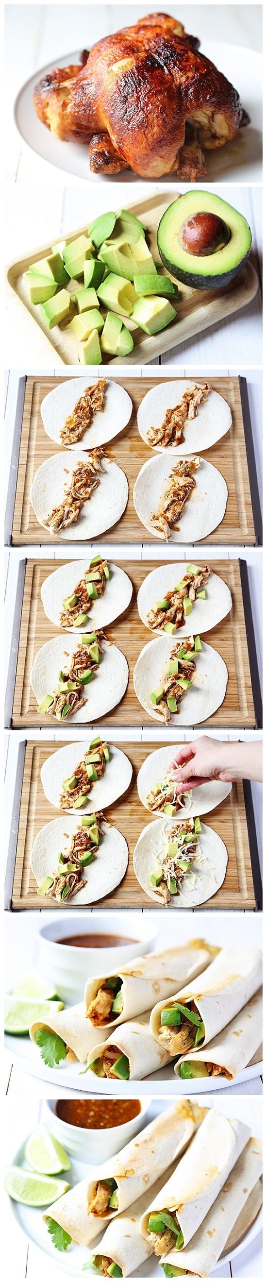 DIY Chicken Wraps
