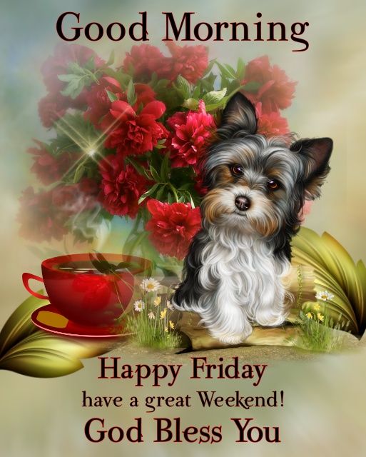 Good Morning, Happy Friday. Have A Great Weekend! Pictures, Photos, and