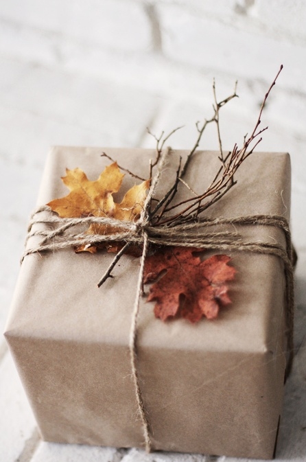 Fall Gift Wrap Fall Gift Wrap