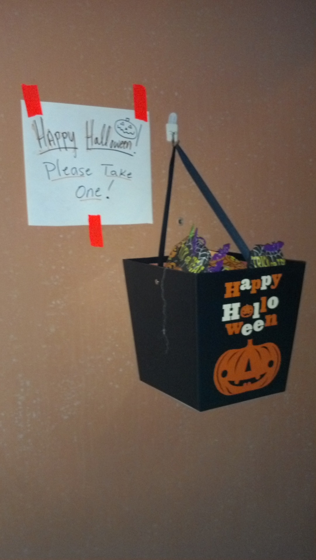 Halloween treat basket Halloween treat basket