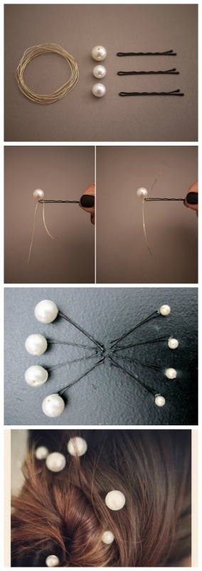 DIY Hair Pin Bun