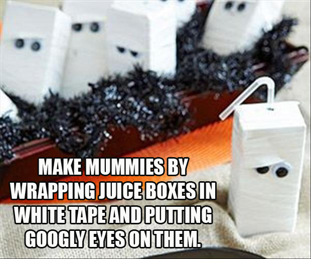 Juice box mummies