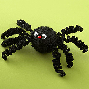 Yarn wrapped spider