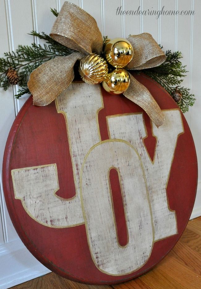 Giant Wood Holiday Ornament Pictures, Photos, and Images for Facebook