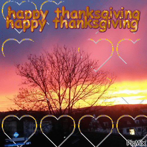 Happy Thanksgiving Sunset Gif Pictures, Photos, and Images for Facebook