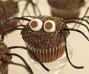 Daddy longlegs cupcakes Daddy longlegs cupcakes