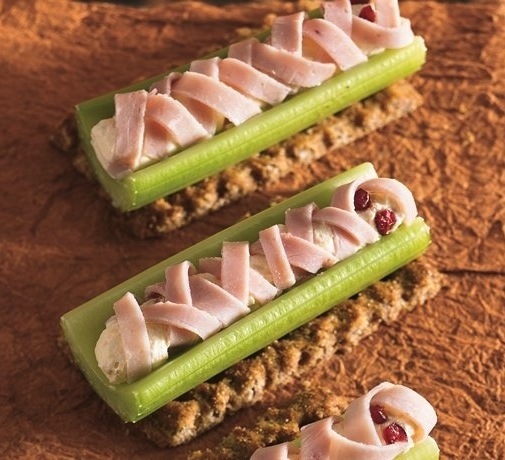 Celery Mummies Celery Mummies