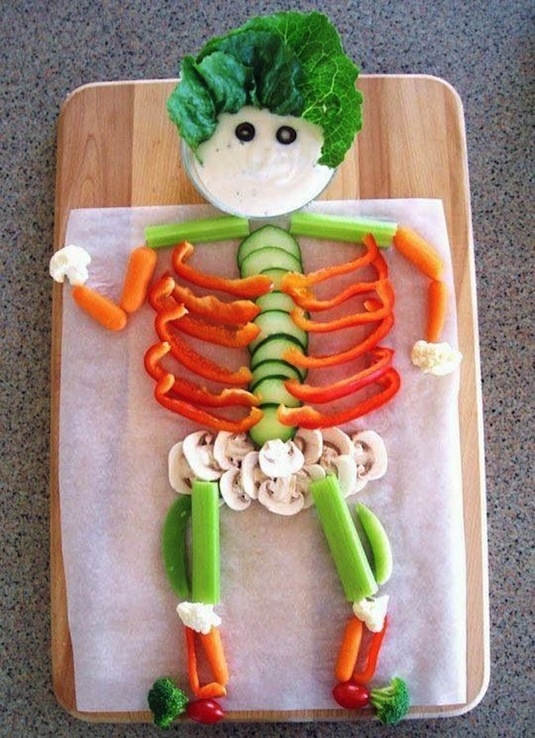 Veggie Skeleton