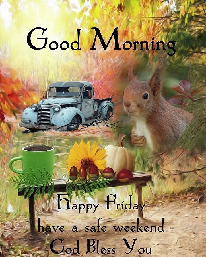 Good Morning, Happy Friday, Have A Safe Weekend. Pictures, Photos, and