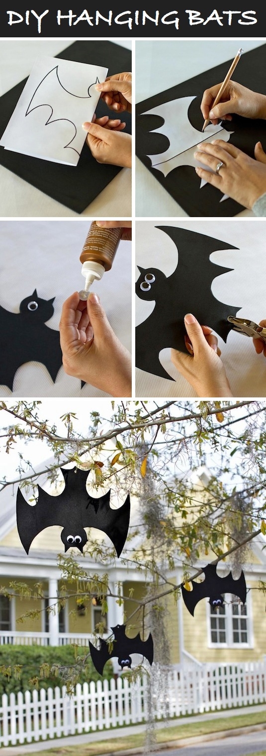 Hanging bats