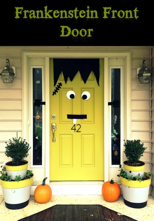 Frankenstein front door