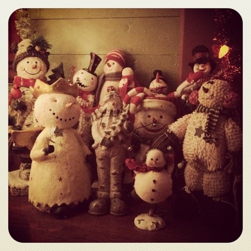 Snowman family
