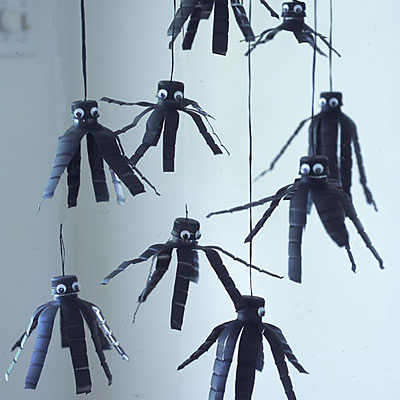 Googly eyed spiders