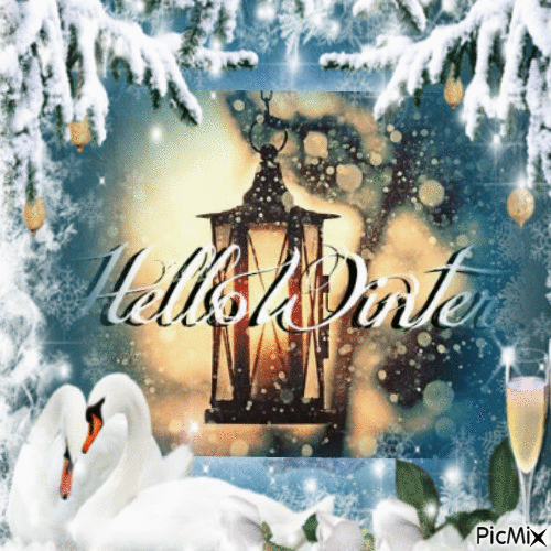 Hello Winter Lantern Gif Pictures, Photos, and Images for Facebook, Tumblr, Pinterest, and Twitter