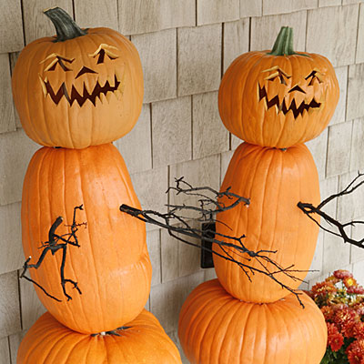 Pumpkin zombie guards Pumpkin zombie guards