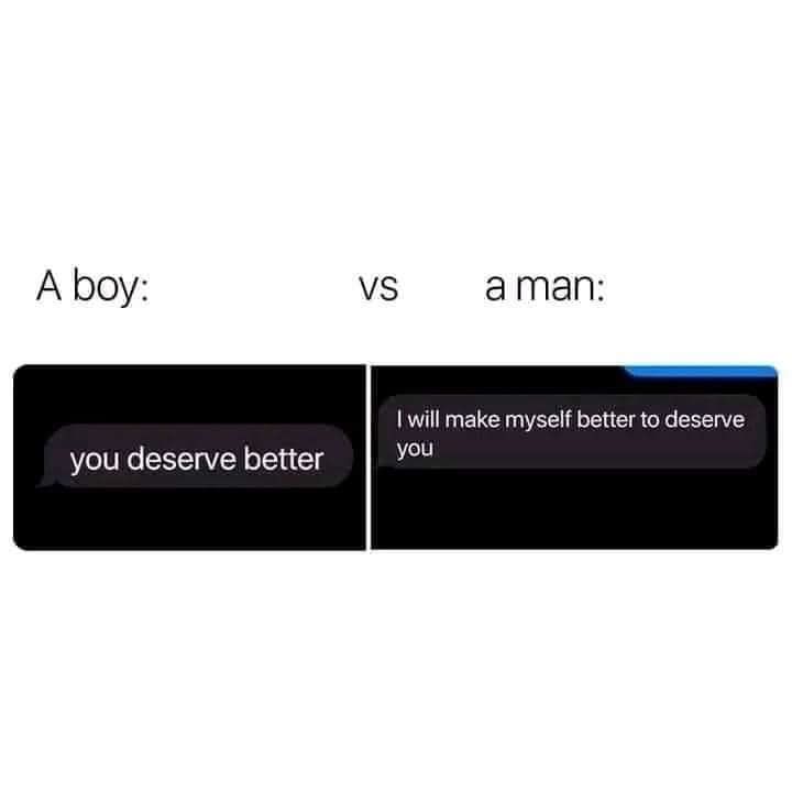 A Boy Vs A Man Pictures, Photos, and Images for Facebook, Tumblr, Pinterest, and Twitter