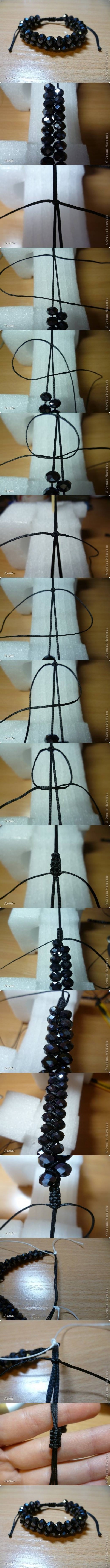 DIY Dual Shambhala Bracelet DIY Dual Shambhala Bracelet