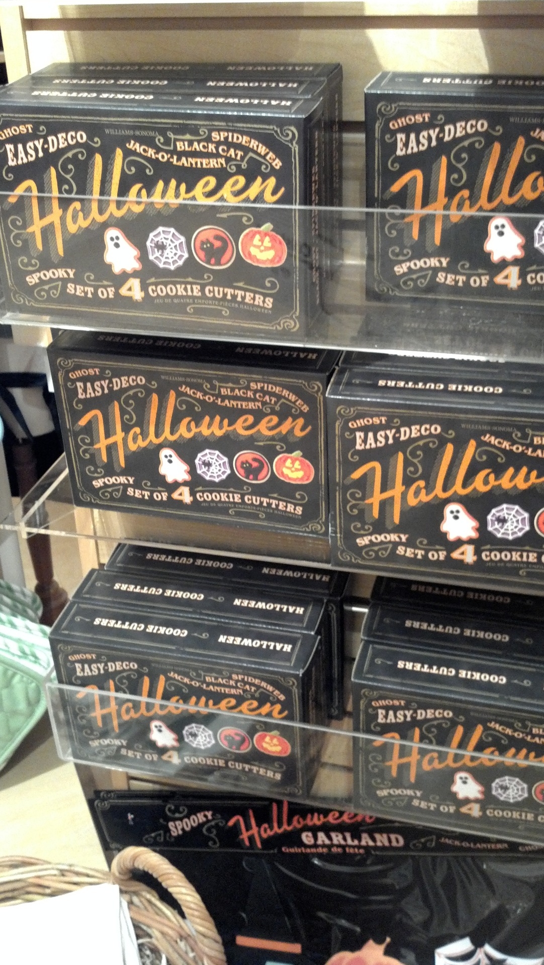 Halloween cookie cutters