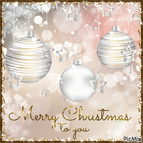 Silver Ornaments, Merry Christmas To You Pictures, Photos, and Images