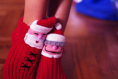 Santa wool socks Santa wool socks
