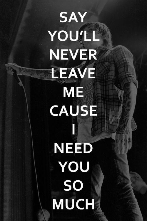 I need you so much I need you so much