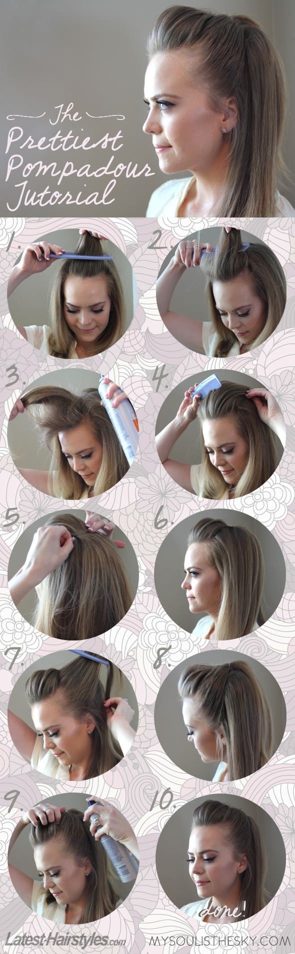 DIY Pompador DIY Pompador