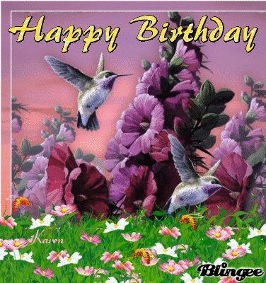 Hummingbird Birthday Animated Image Gifs Pictures, Photos, and Images