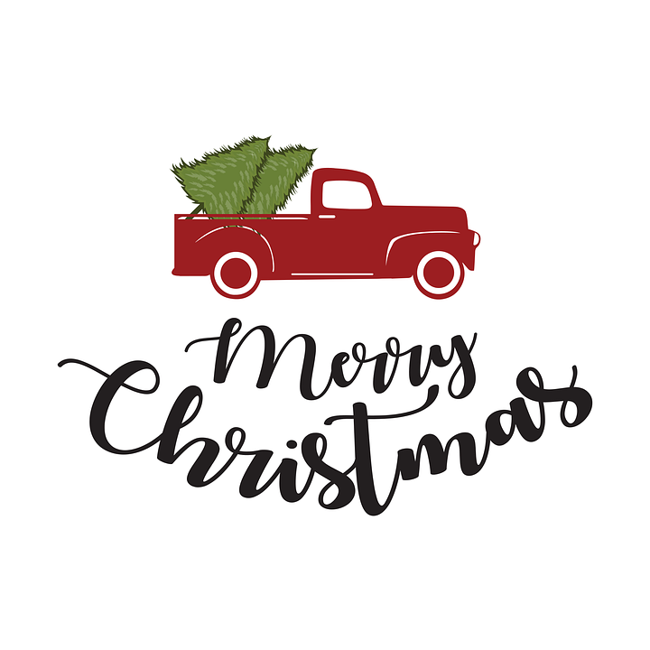 Red Truck Merry Christmas Quote Pictures, Photos, and Images for