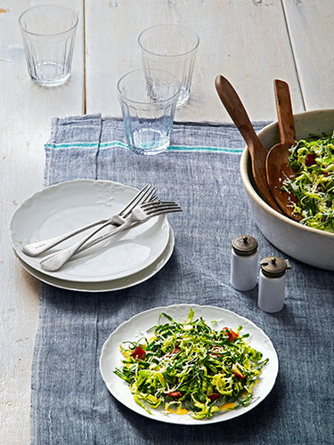 Collard and brussel sprout salad Collard and brussel sprout salad