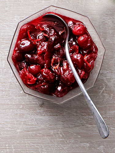 Citrus cranberry saunce
