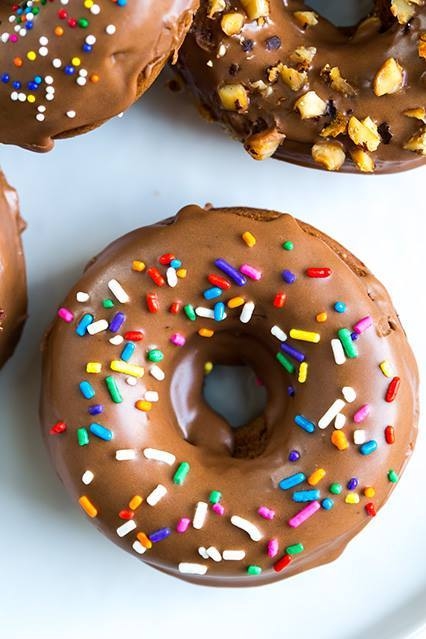Chocolate sprinkle donut Chocolate sprinkle donut