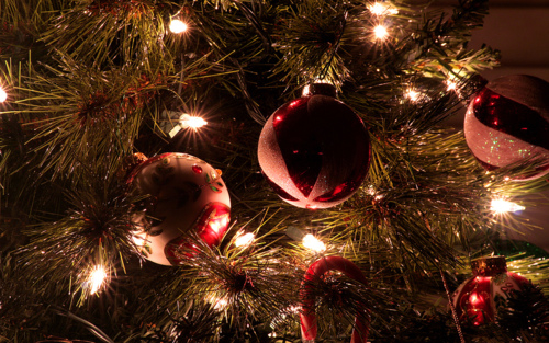 Peppermint ornaments
