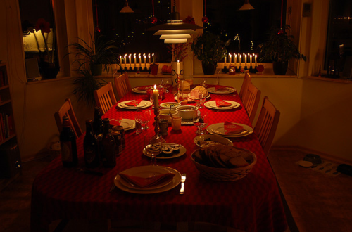 Swedish christmas dinner