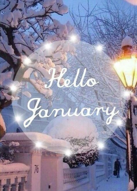 January Cool Hello January In Winter Pictures, Photos, and Images for Facebook ...