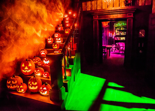 Pumpkin staircase Pumpkin staircase