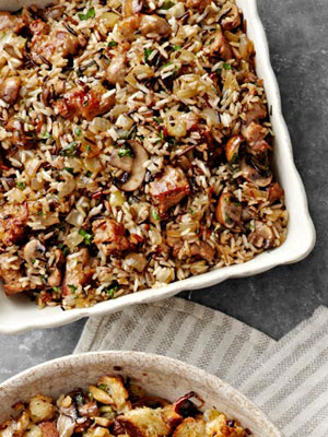 Wild rice and basmati dressing Wild rice and basmati dressing