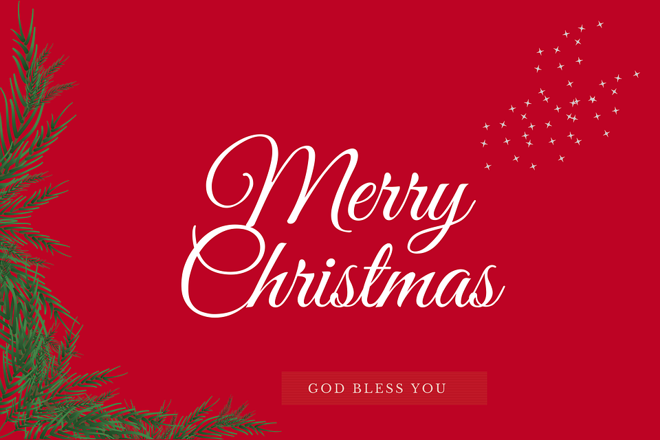Merry Christmas, God Bless You Pictures, Photos, and Images for