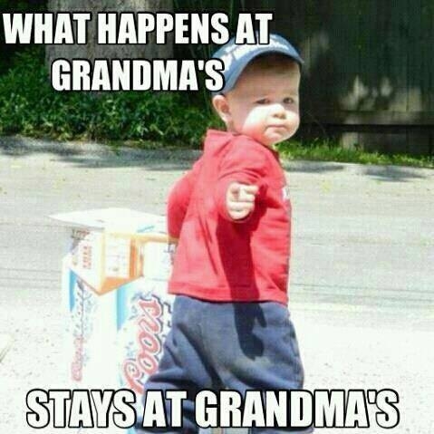 what happens at grandmas