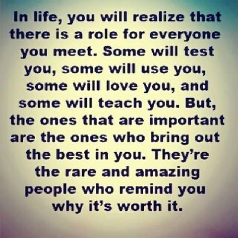 in life in life