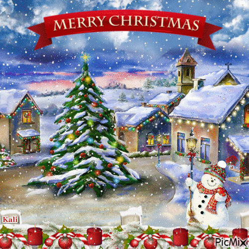 Funny Christmas Village 