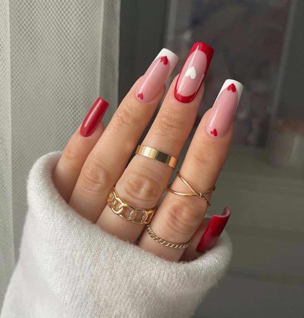 Valentine's Day Nail Art
