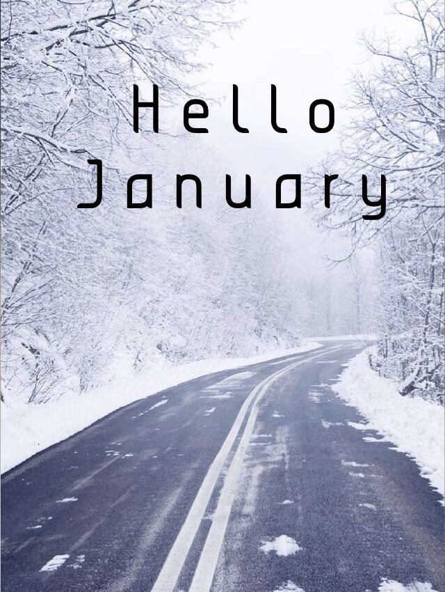 Hello January Winter Roadside Pictures, Photos, and Images for Facebook ...